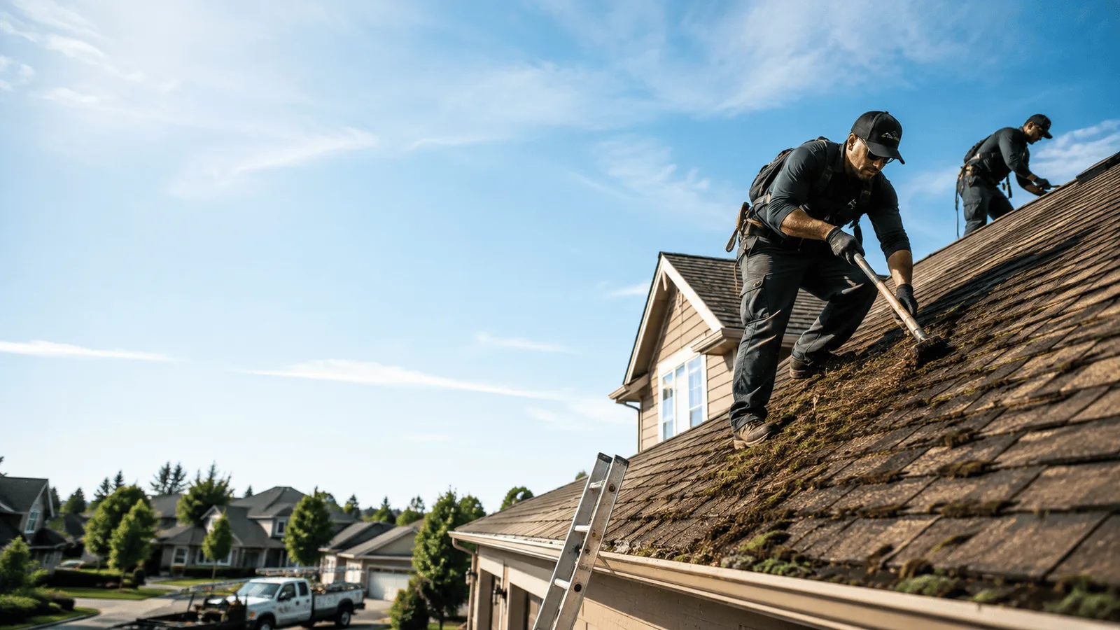 Roof Moss Removal in Leitchfield, KY near me